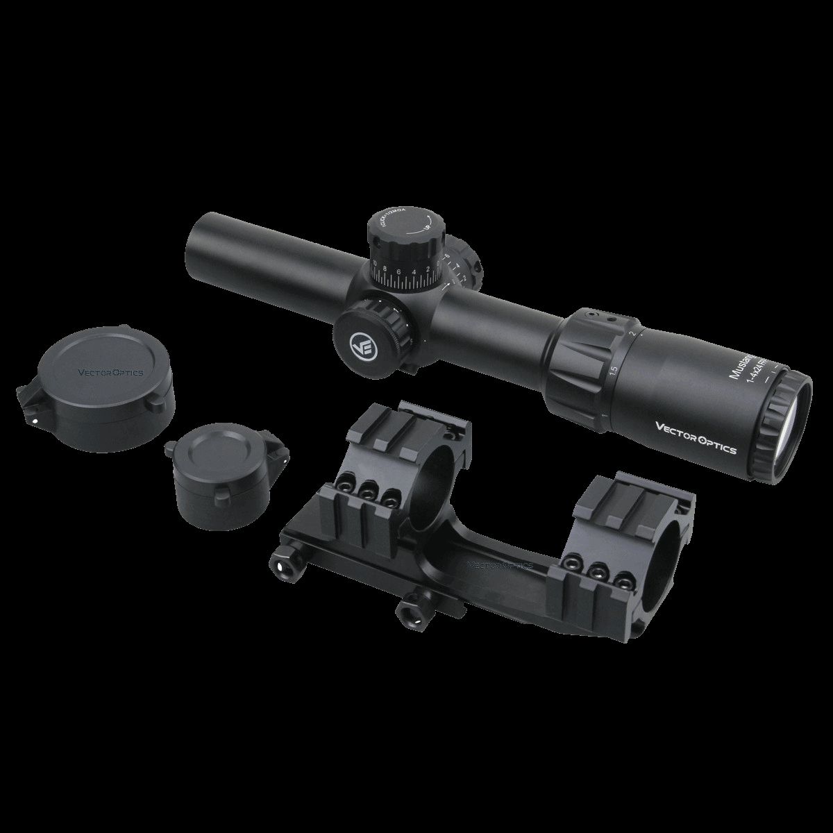 ٥ץƥ 饤ե륹 ޥ 1-4x24FFP Vector Optics Mustang 1-4x24FFP Riflescope SCFF-36
