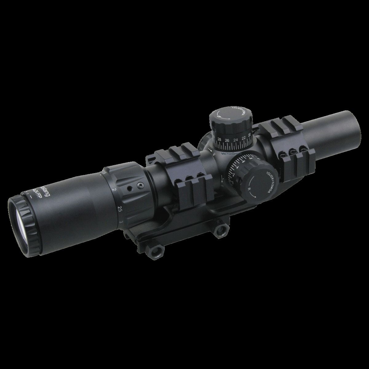 ٥ץƥ 饤ե륹 ޥ 1-4x24FFP Vector Optics Mustang 1-4x24FFP Riflescope SCFF-36