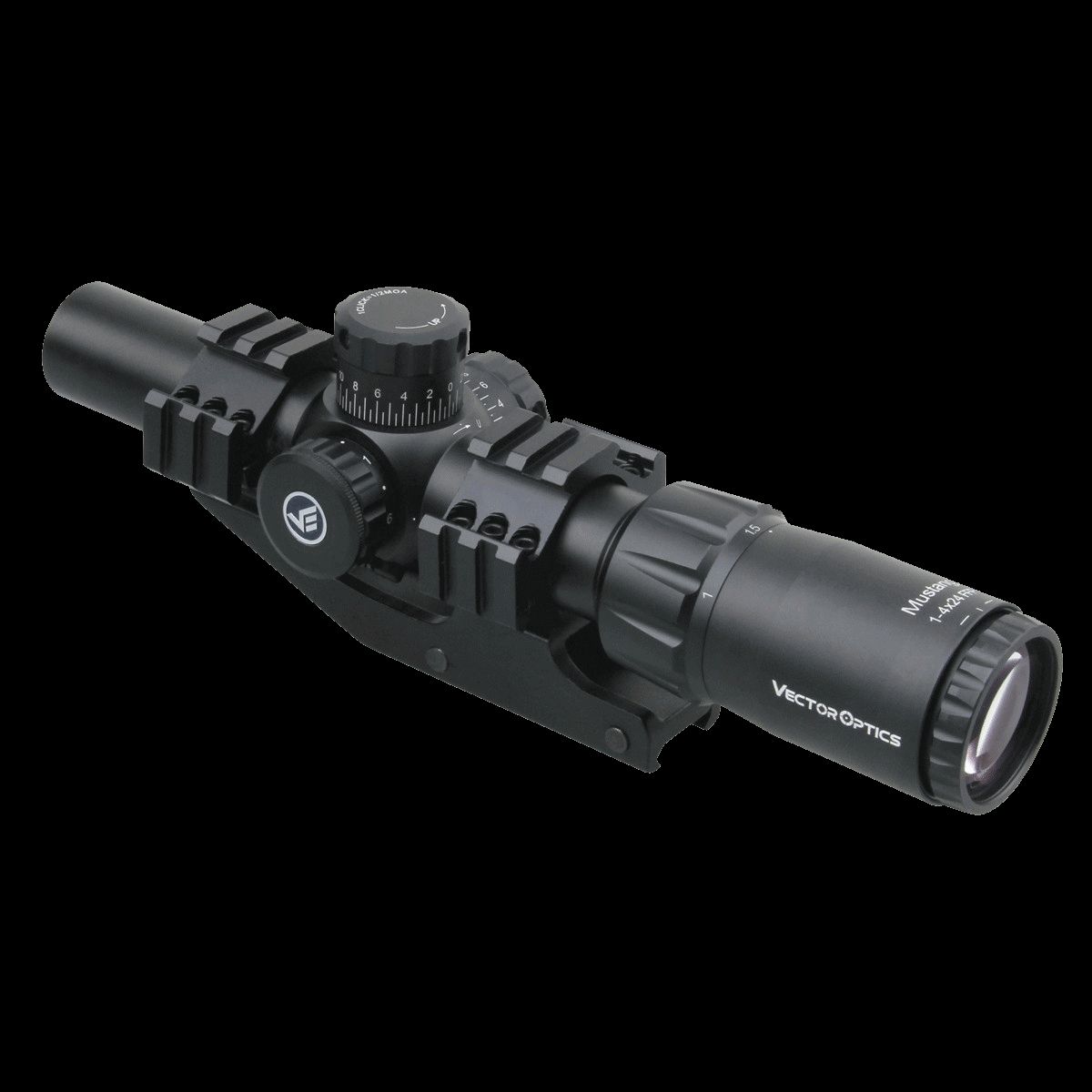٥ץƥ 饤ե륹 ޥ 1-4x24FFP Vector Optics Mustang 1-4x24FFP Riflescope SCFF-36