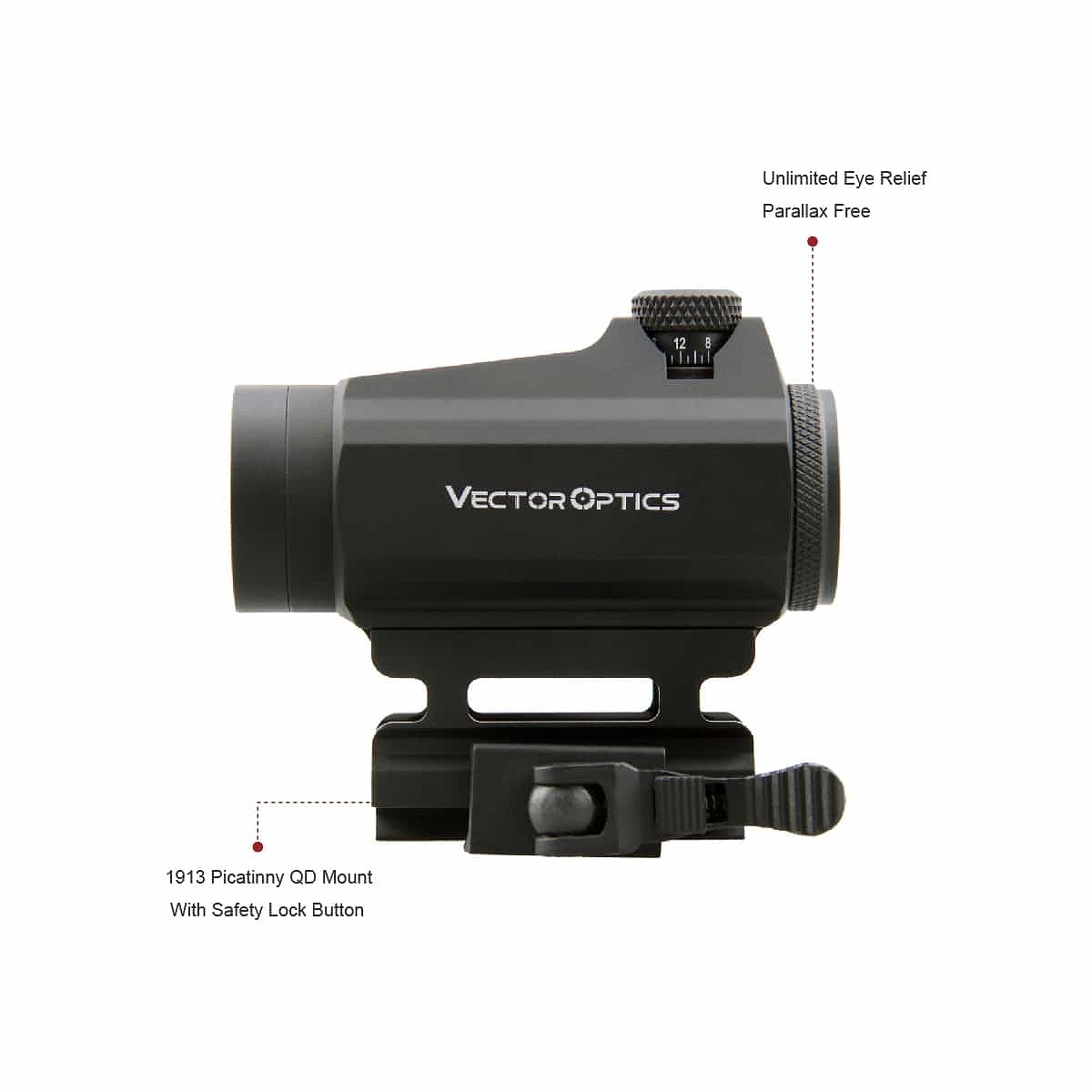 �٥��������ץƥ����� �ɥåȥ����� �ޡ��٥�å� 1x22 GENII Vector Optics Maverick 1x22 GenII Red Dot Sight SCRD-12II
