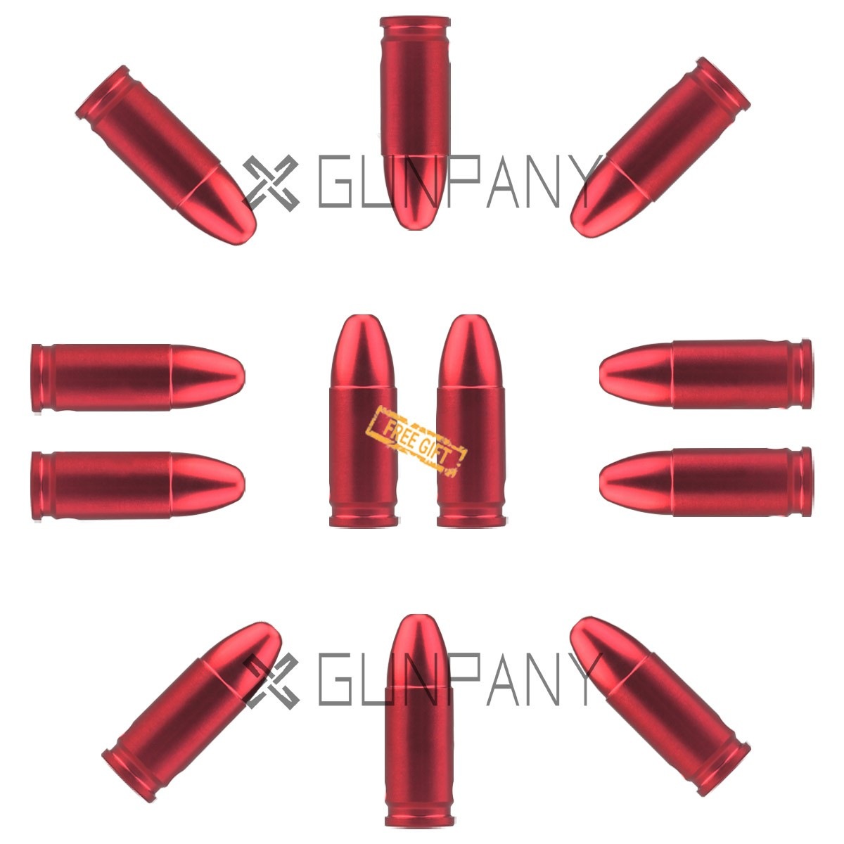 �٥��������ץƥ����� Gunpany 12-Pack 9mm ���ʥåץ���å� Vector Optics Gunpany 12-Pack 9mm Snap Cap SCSC-04BP