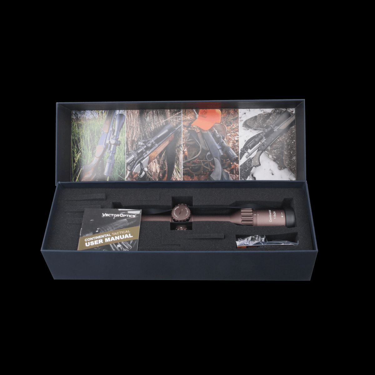 �٥��������ץƥ����� Continental x6 1-6x24 Tactical LPVO Riflescope FDE Vector Optics SCOC-34