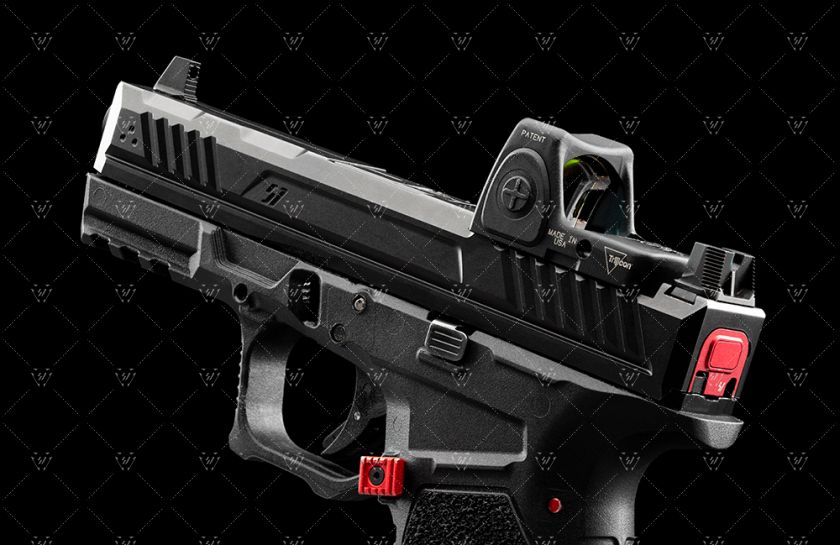 ���ȥ饤����������ȥ꡼ Strike Iron Front & Rear sights for M&P9 - Suppressor Height Strike Industries SI-MP9-SIGHTS-SH