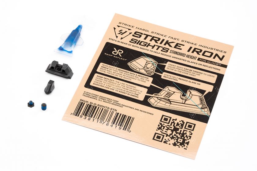 ���ȥ饤����������ȥ꡼ Strike Iron Front & Rear sights for M&P9 - Standard Height Strike Industries SI-MP9-SIGHTS-STN