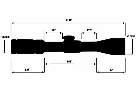 �ץ饤�ޥ꡼�����ॺ �饤�ե륹������ SLx 4-14x44mm FFP Rifle Scope - ACSS-Orion PrimaryArms PA4-14XFFP-ORION