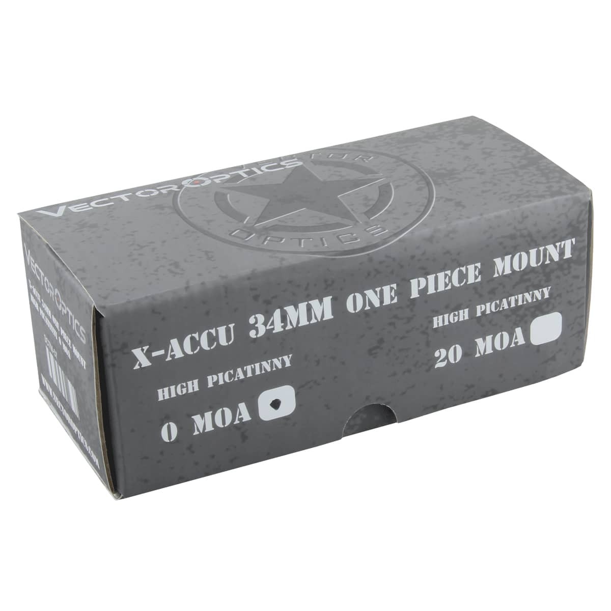 �٥��������ץƥ����� X-Accu 34mm �ϥ��ץ��ե����� ���ԡ��� �ޥ���� Vector Optics X-Accu 34mm High Profile One Piece Mount SCTM-57