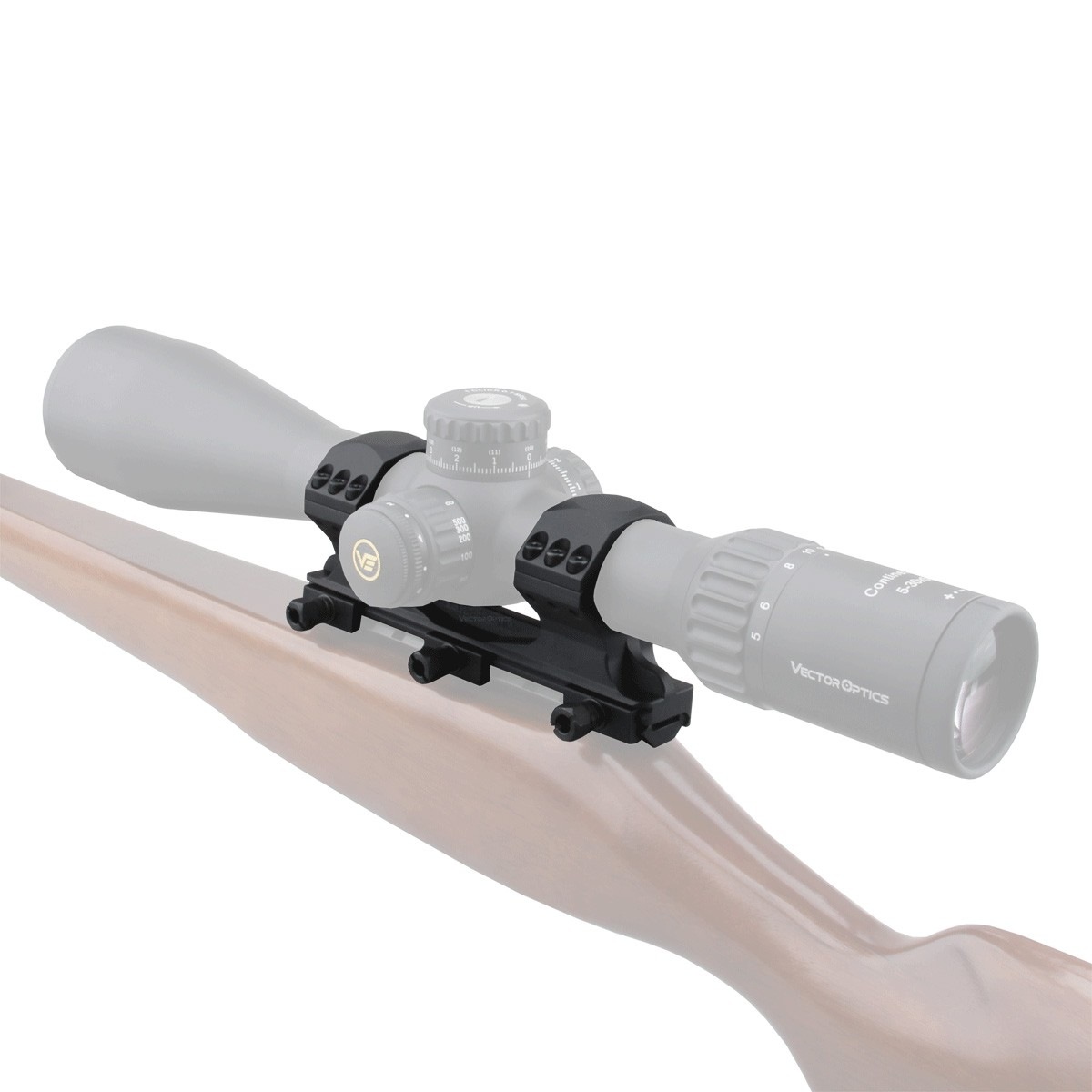 �٥��������ץƥ����� X-Accu 34mm �ϥ��ץ��ե����� ���ԡ��� �ޥ���� Vector Optics X-Accu 34mm High Profile One Piece Mount SCTM-57