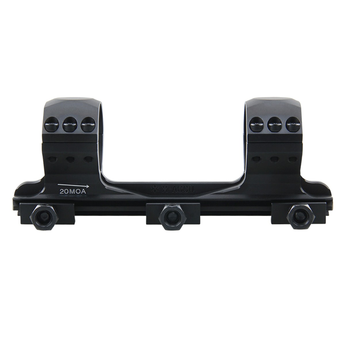 �٥��������ץƥ����� X-Accu 34mm �ߥɥ�ץ��ե����� ���ԡ��� 20MOA �ޥ���� Vector Optics X-Accu 34mm Medium Profile One Piece 20MOA Picatinny Mount SCTM-61