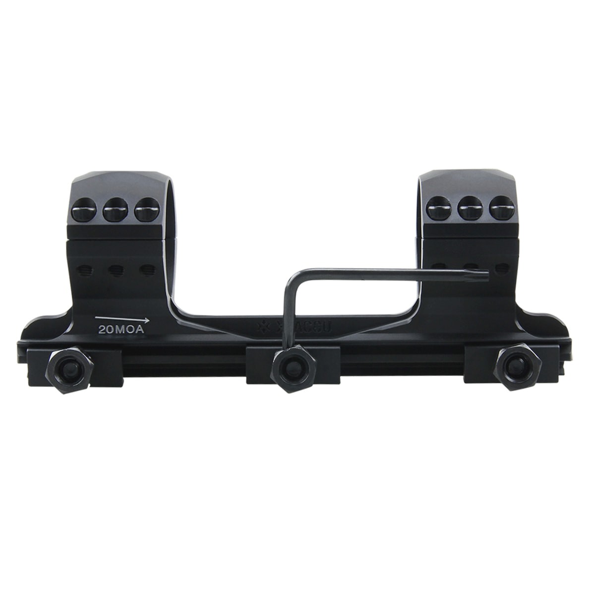 �٥��������ץƥ����� X-Accu 34mm �ߥɥ�ץ��ե����� ���ԡ��� 20MOA �ޥ���� Vector Optics X-Accu 34mm Medium Profile One Piece 20MOA Picatinny Mount SCTM-61