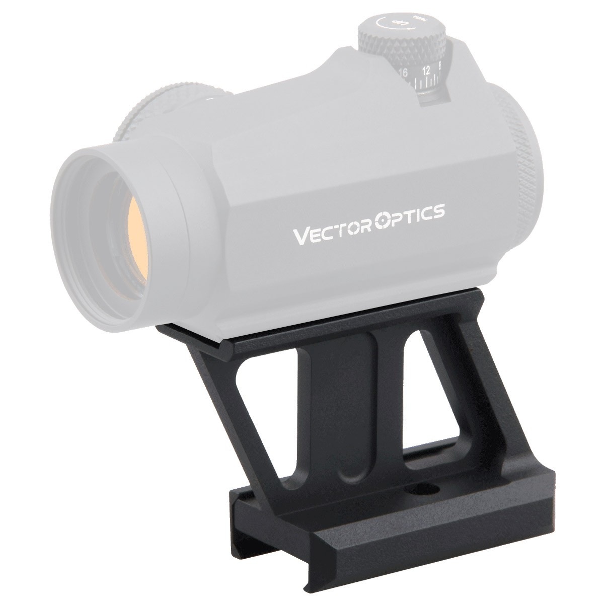 ٥ץƥ 1.5 ץե С ԥƥˡ饤ޥ Vector Optics 1.5'' Profile Cantilever Picatinny Riser Mount MAV-P15