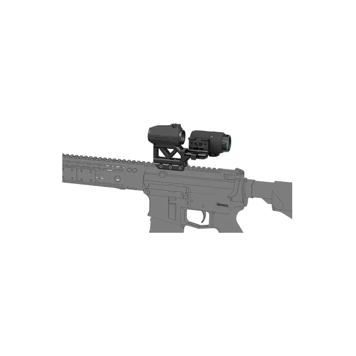 �٥��������ץƥ����� �ɥåȥ����ȥޥ��˥ե���������� Maverick Mini Red Dot Scope & 3x Magnifier Kit with Integrated One-Piece Mount Vector Optics VOGP-02 ��2025ǯ���о쥳��ܡ�