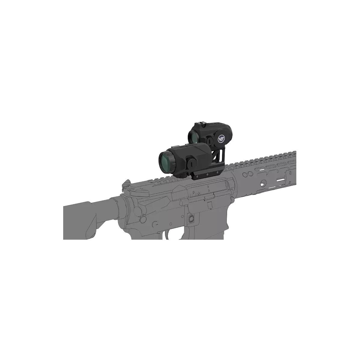 �٥��������ץƥ����� �ɥåȥ����ȥޥ��˥ե���������� Maverick Mini Red Dot Scope & 3x Magnifier Kit with Integrated One-Piece Mount Vector Optics VOGP-02 ��2025ǯ���о쥳��ܡ�