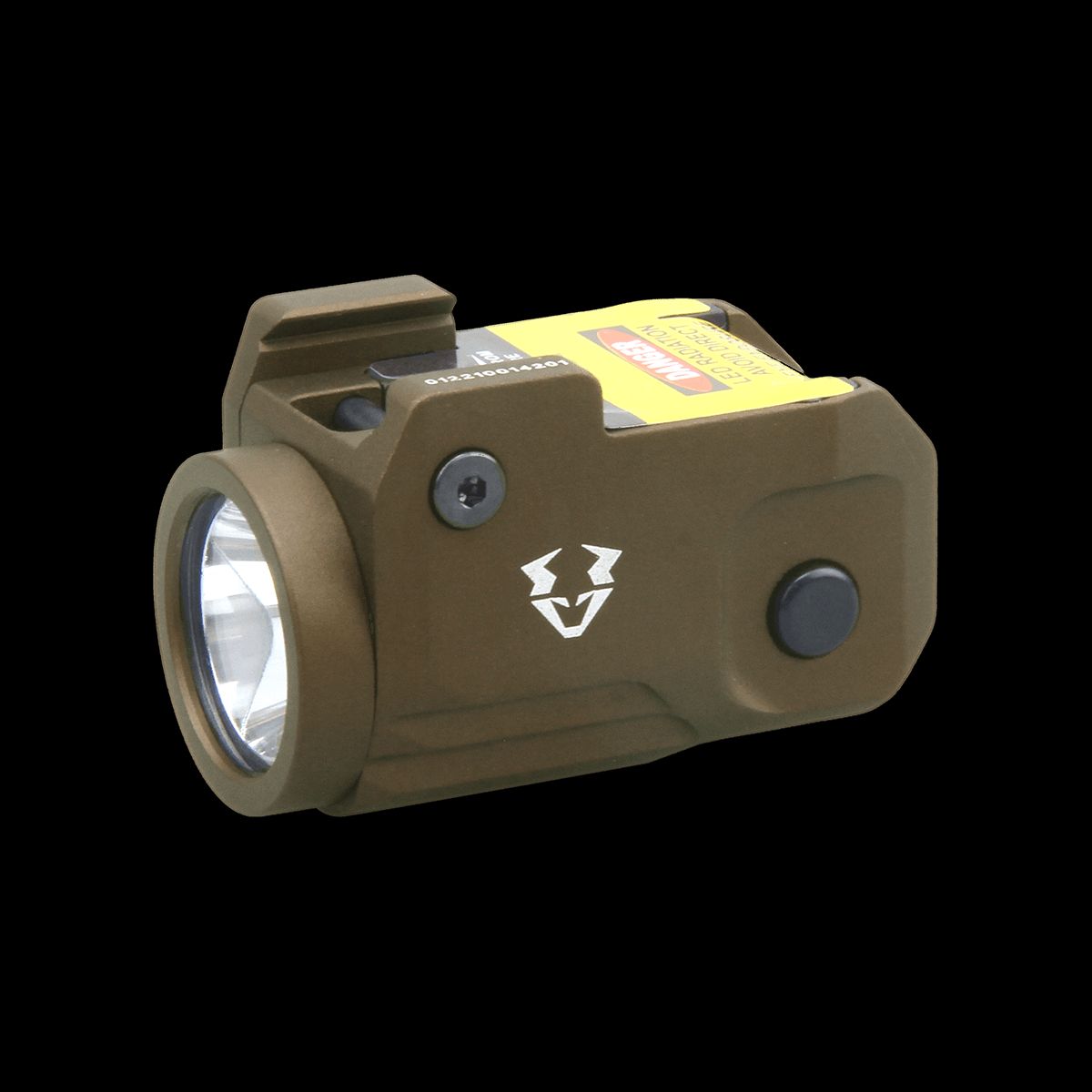 �٥��������ץƥ����� Vaide ������åѡ� ���֥���ѥ��ȥԥ��ȥ��ѥե�å���饤�� FDE Vector Optics Vaide Scrapper Subcompact Pistol Flashlight FDE VAPL-02
