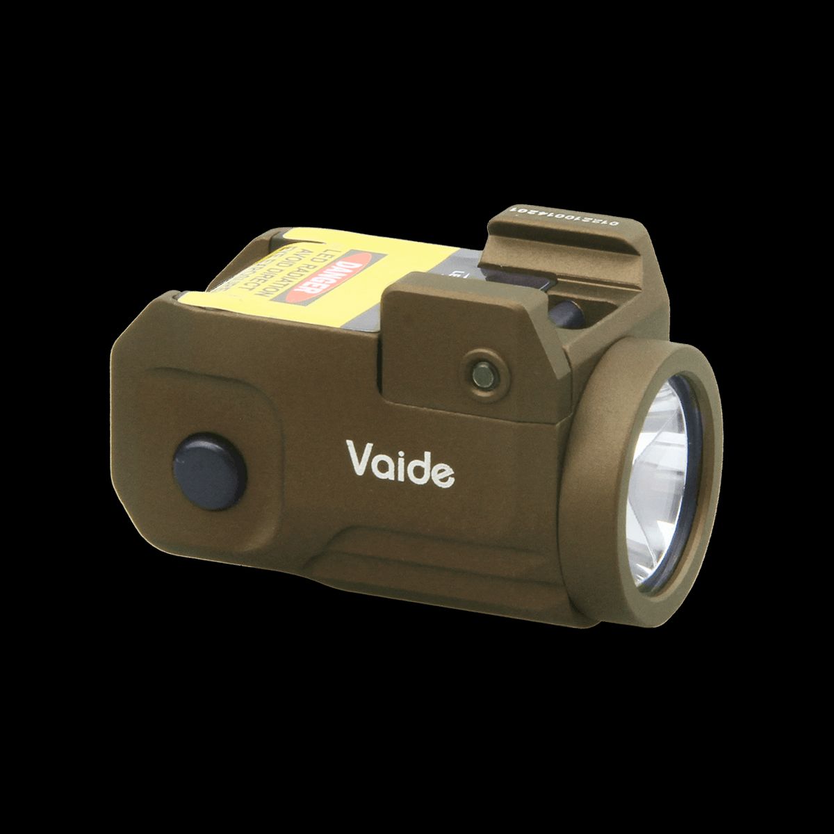 �٥��������ץƥ����� Vaide ������åѡ� ���֥���ѥ��ȥԥ��ȥ��ѥե�å���饤�� FDE Vector Optics Vaide Scrapper Subcompact Pistol Flashlight FDE VAPL-02