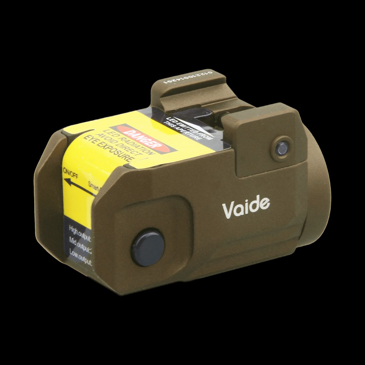 �٥��������ץƥ����� Vaide ������åѡ� ���֥���ѥ��ȥԥ��ȥ��ѥե�å���饤�� FDE Vector Optics Vaide Scrapper Subcompact Pistol Flashlight FDE VAPL-02