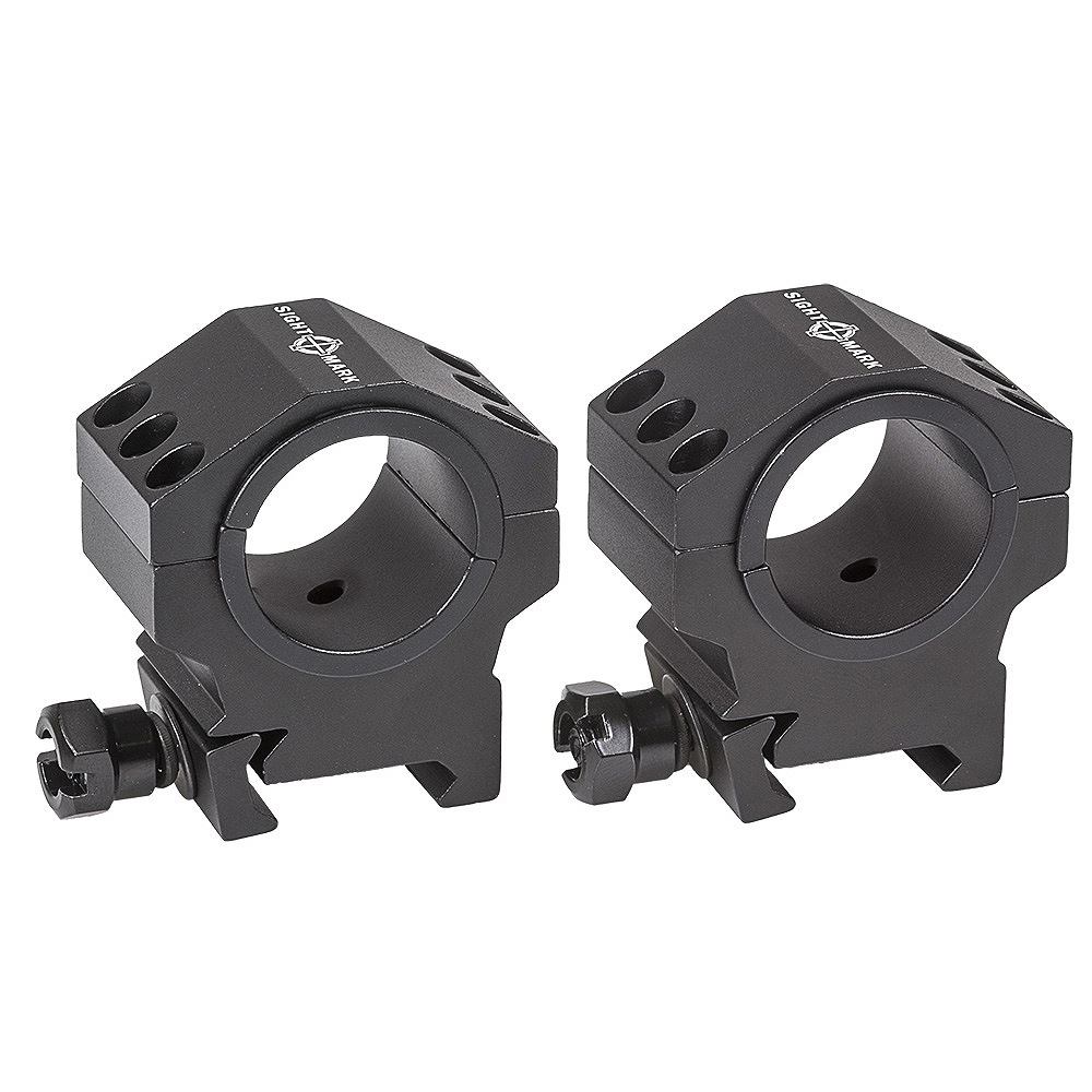 �����ȥޡ��� �������ץޥ���� Tactical Mounting Rings - Medium Height Picatinny Rings (fits 30mm & 1inch) Sightmark SM34006