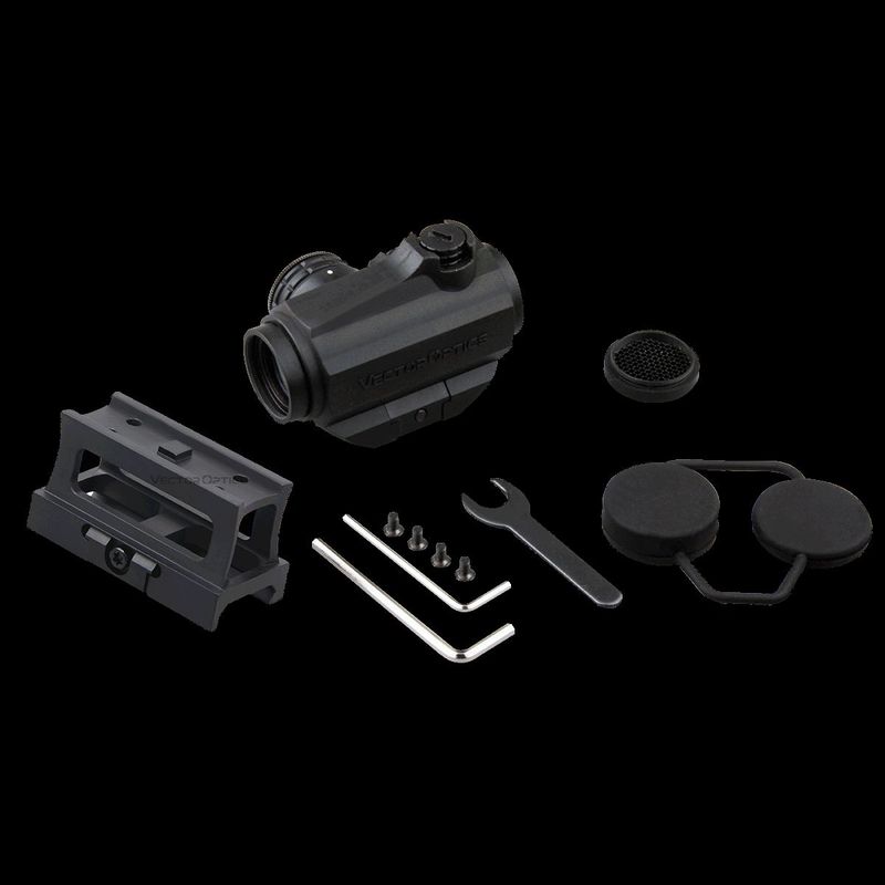 [�����ȥ�å�] �٥��������ץƥ����� �ɥåȥ����� �ޡ��٥�å� GEN3-S �֥�å� Vector Optics Maverick 1x22 Red Dot Scope S-MIL SCRD-41