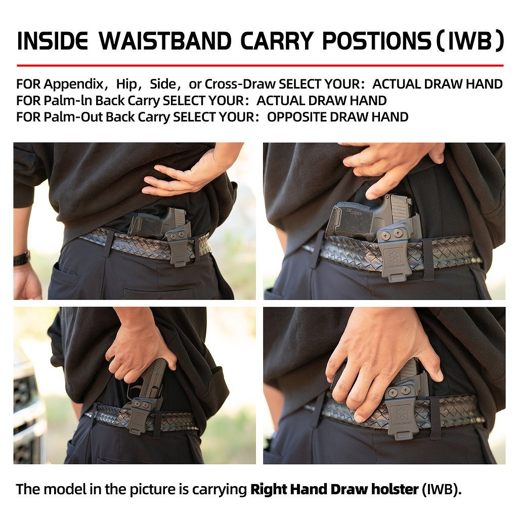 ����Х饤�� �ۥ륹���� �����å� 17/22/31 (Gen 1-5) - IWB KYDEX Holster Amberide Glock 17/22/31 (Gen 1-5) - IWB KYDEX Holster