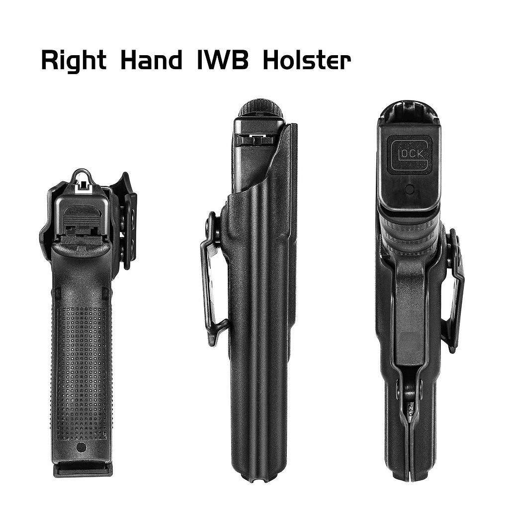 ����Х饤�� �ۥ륹���� �����å� 17/22/31 (Gen 1-5) - IWB KYDEX Holster Amberide Glock 17/22/31 (Gen 1-5) - IWB KYDEX Holster
