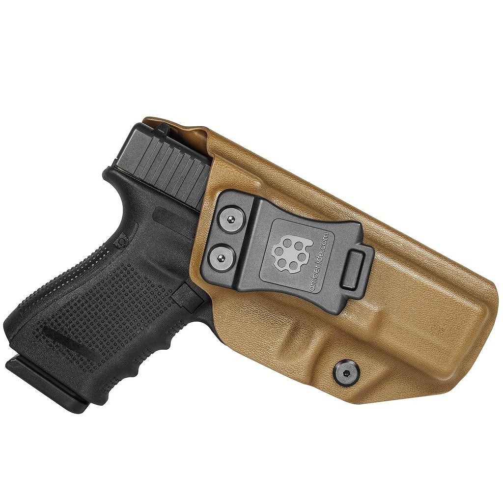����Х饤�� �ۥ륹���� �����å� 19 19X 23 32 45 (Gen 1-5) - IWB KYDEX Holster Amberide Glock 19 9 19X 23 32 45 (Gen 1-5) - IWB KYDEX Holster