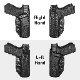 ����Х饤�� �ۥ륹���� �����å� 19 19X 23 32 45 (Gen 1-5) - IWB KYDEX Holster Amberide Glock 19 9 19X 23 32 45 (Gen 1-5) - IWB KYDEX Holster