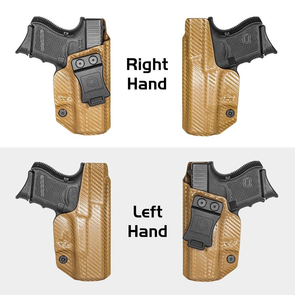 ����Х饤�� �ۥ륹���� �����å� 26 27 33 (Gen 1-5) - IWB KYDEX Holster Amberide Glock 26 27 33 (Gen 1-5) - IWB KYDEX Holster