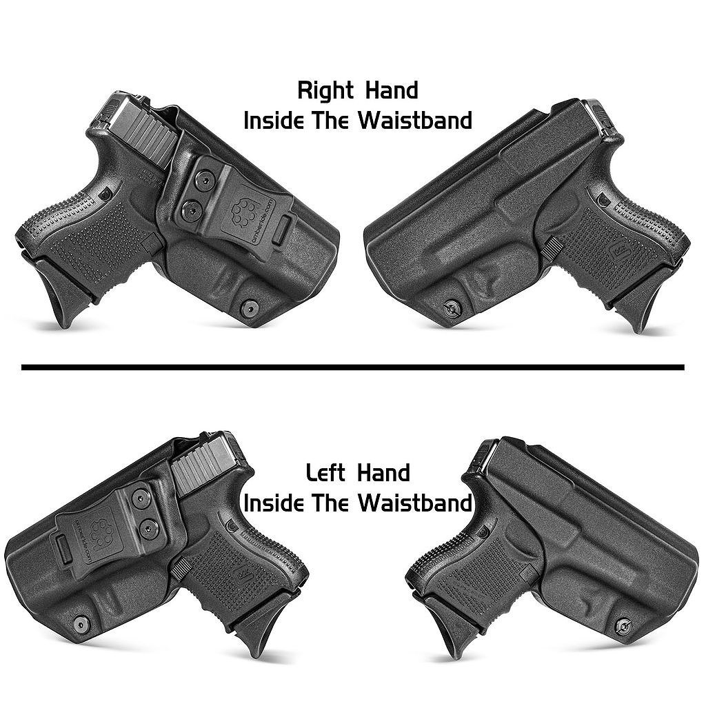 ����Х饤�� �ۥ륹���� �����å� 26 27 33 (Gen 1-5) - IWB KYDEX Holster Amberide Glock 26 27 33 (Gen 1-5) - IWB KYDEX Holster