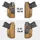 ����Х饤�� �ۥ륹���� �����å� 26 27 33 (Gen 1-5) - IWB KYDEX Holster Amberide Glock 26 27 33 (Gen 1-5) - IWB KYDEX Holster