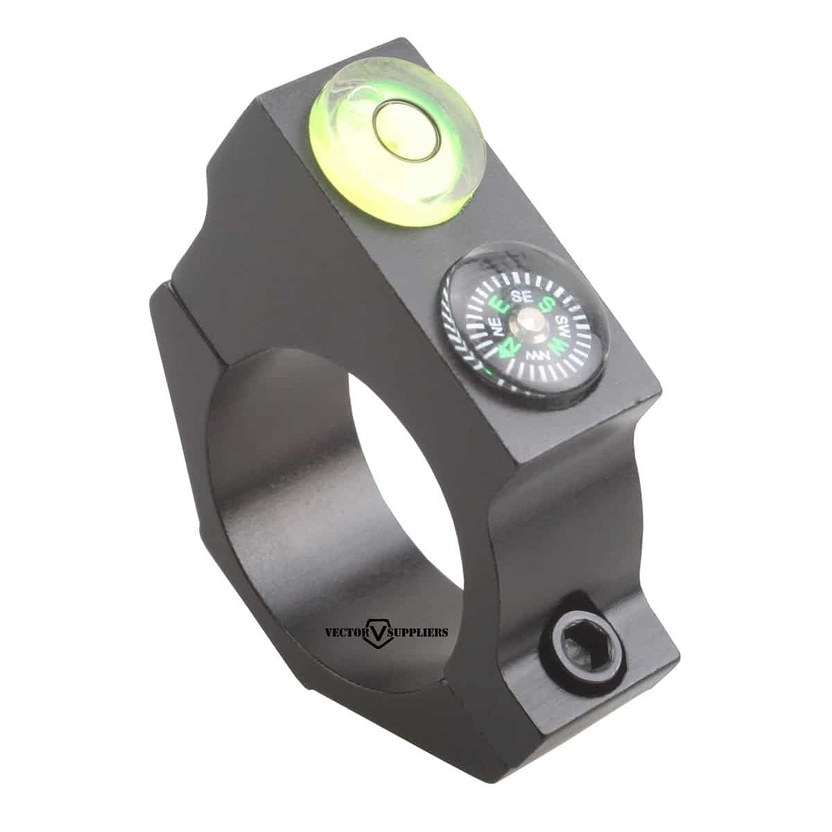 �٥��������ץƥ����� ��ʿ�� 25.4mm ACD Bubble Level Mount w/ compass Vector Optics SCACD-06