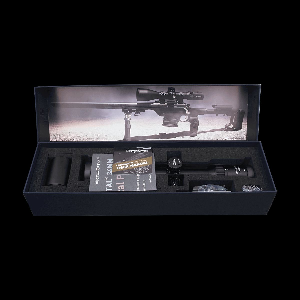 �٥��������ץƥ����� �饤�ե륹������ Continental x6 4-24x50 Tactical Riflescope ARI Vector Optics SCOL-54