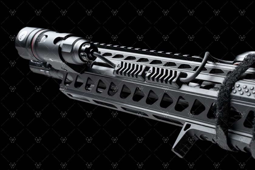 ���ȥ饤����������ȥ꡼ Strike Siegen Rail Cover in Black - 5pcs/pk Strike Industries SI-SIEGEN-COVER-BK