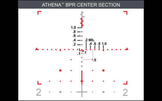 ץ饤ޥ꡼ॺ GLx 6-24x50FFP Rifle Scope - Illuminated Athena BPR MIL Primary Arms GLX-6-24X50F-ATHENA