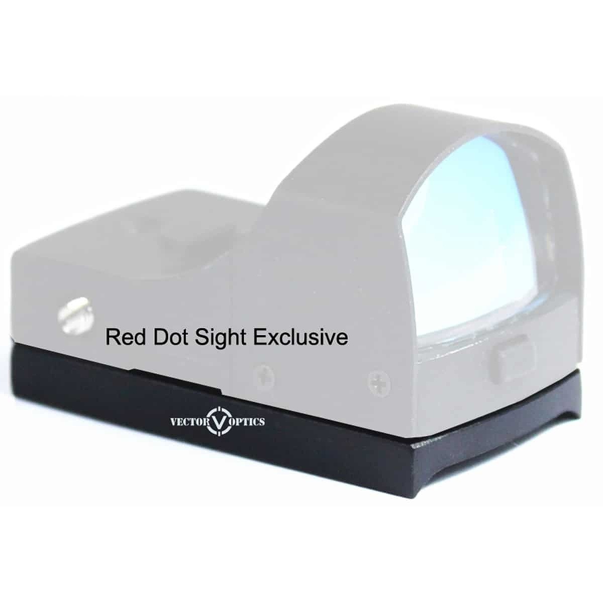 ٥ץƥ ɥåȥȥޥ Frenzy Red Dot Pistol Mount Base for G17 Vector Optics SCRDM-01