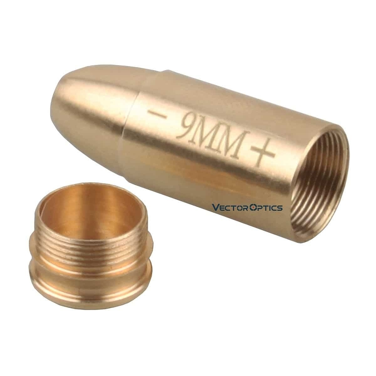 �٥��������ץƥ����� �ܥ������� 9mm Cartridge Red Laser Bore Sight Vector Optics SCBCR-11