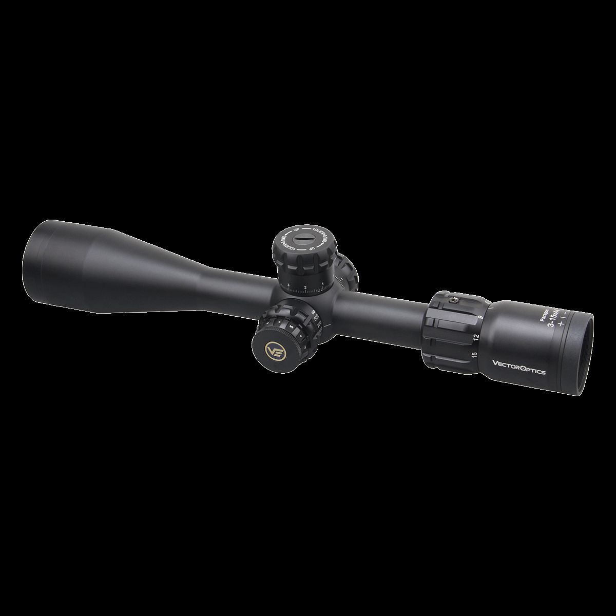 ٥ץƥ Paragon 3-15x44 1'' 饤ե륹 ȥå Vector Optics Paragon 3-15x44 1in Rifle Scope Zero-Stop SCOM-T37