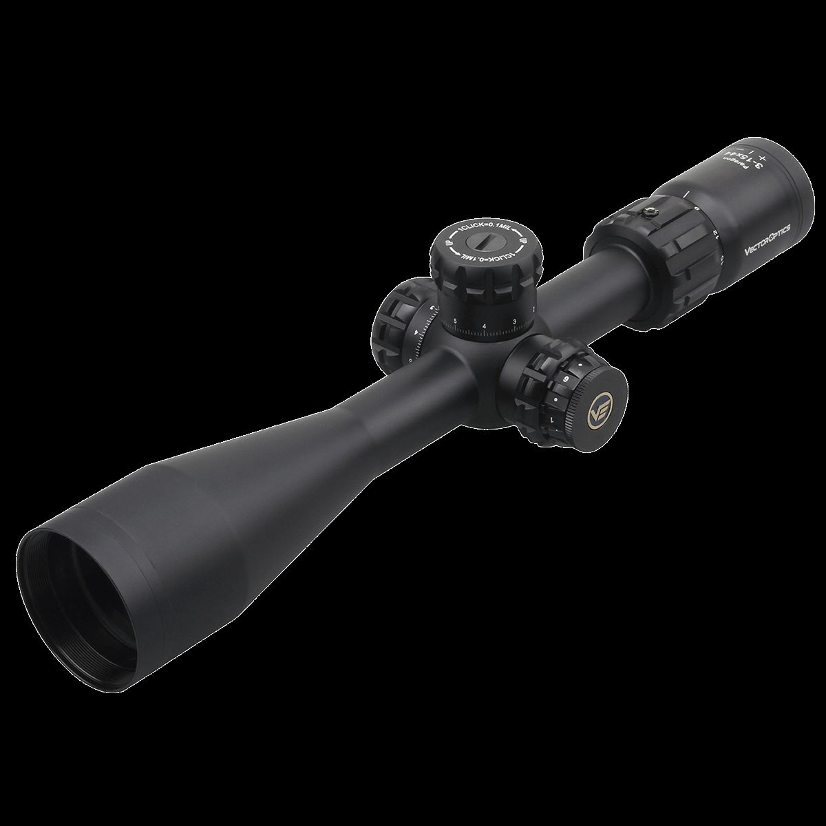 ٥ץƥ Paragon 3-15x44 1'' 饤ե륹 ȥå Vector Optics Paragon 3-15x44 1in Rifle Scope Zero-Stop SCOM-T37