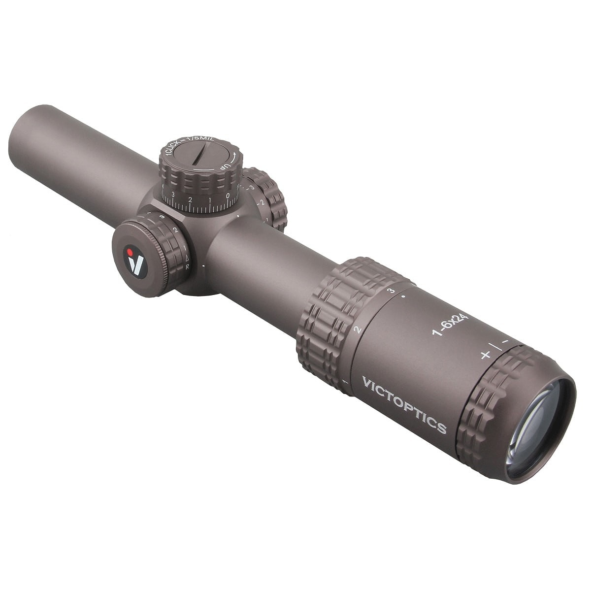 [�����ȥ�å�] �٥��������ץƥ����� �饤�ե륹������ S6�֥饦�� Vector Optics VictOptics S6 1-6x24 Coyote FDE OPSL23