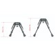 �٥��������ץƥ����� �����ܥ�ե����С���6-9'' ���ץ�� �Х��ݥå� Vector Optics Carbon Fiber 6-9'' Spring Bipod RSCFP-06