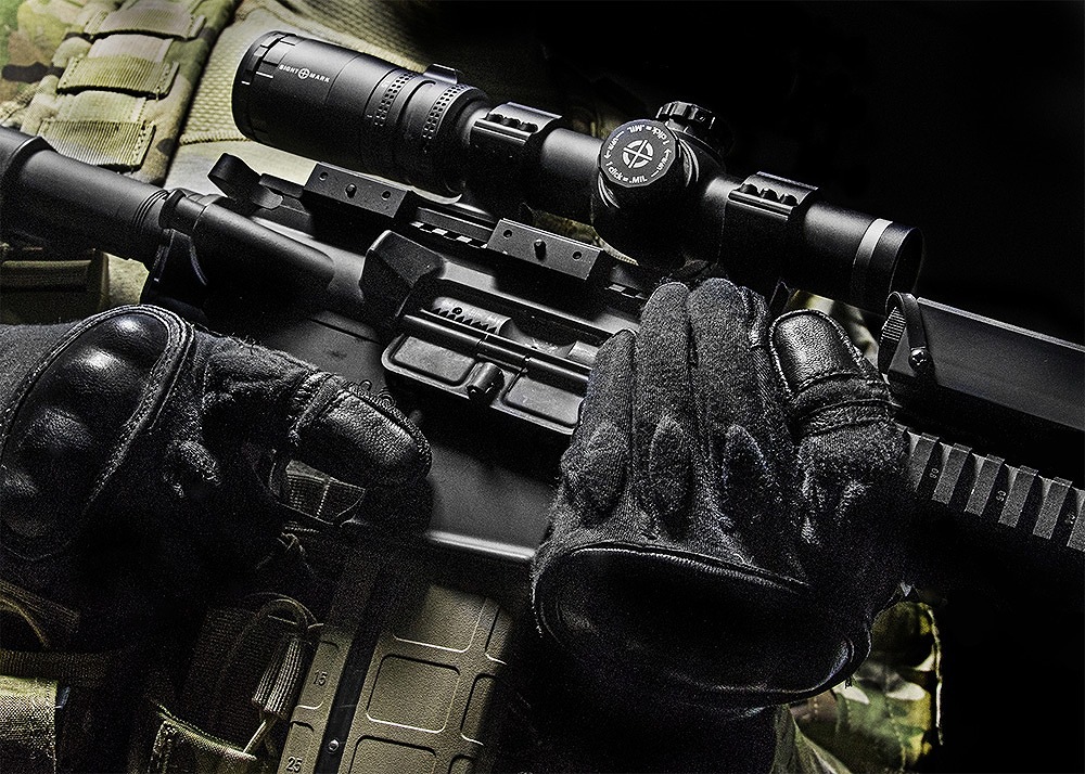 ȥޡ 饤ե륹 Pinnacle 1-6x24AAC Riflescope Sightmark SM13028AAC