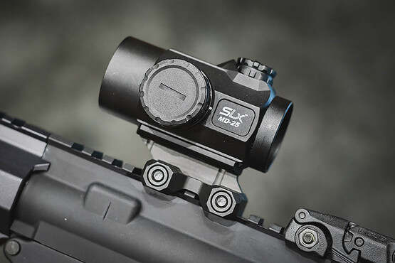 ץ饤ޥ꡼ॺ ɥåȥ SLx Rotary Knob 25mm Microdot with 2 MOA Red Dot Reticle PrimaryArms PA-SLX-MD-25
