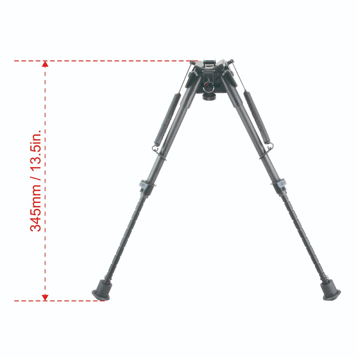 �٥��������ץƥ����� �����ܥ�ե����С���9-13.5'' �����٥� ���ץ�� �Х��ݥå� Vector Optics Carbon Fiber 9-13.5'' Swivel Spring Bipod RSCFS-09