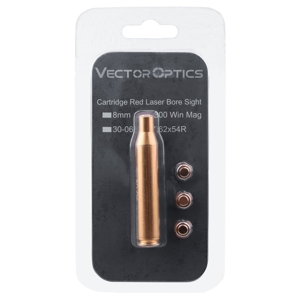 �٥��������ץƥ����� �ܥ������� .300 Win. Mag. Cartridge Red Laser Bore Sight Vector Optics SCBCR-08