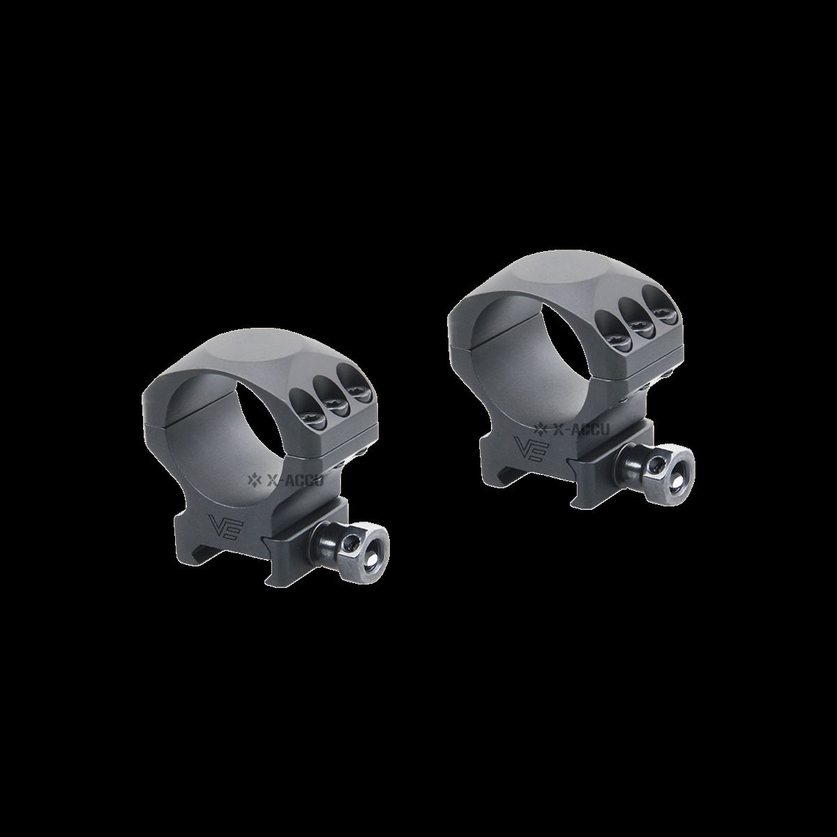 �٥��������ץƥ����� 30mm X-Accu 1������ϥ��� �����ץ��ե����� �ԥ��ƥ��ˡ��������ץ�� Vector Optics 30mm X-Accu 1'' Low Profile Picatinny Scope Rings XASR-3001
