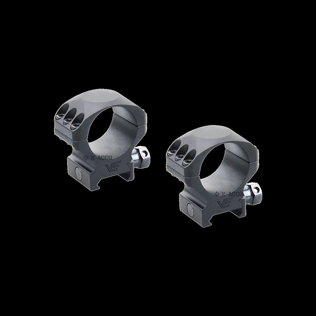 �٥��������ץƥ����� 30mm X-Accu 1������ϥ��� �����ץ��ե����� �ԥ��ƥ��ˡ��������ץ�� Vector Optics 30mm X-Accu 1'' Low Profile Picatinny Scope Rings XASR-3001