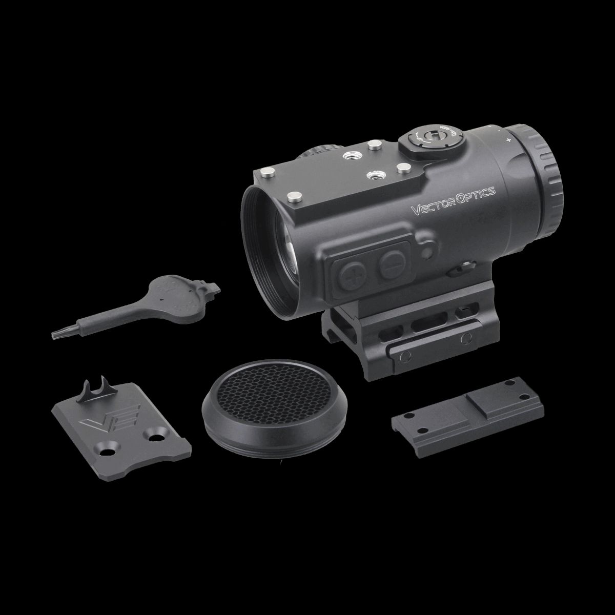 �٥��������ץƥ����� �ޥ��˥ե����� �ѥ饴�� 4x24 �ޥ����� Vector Optics Paragon 4X24 Ultra Compact Prism Scope SCPS-M04