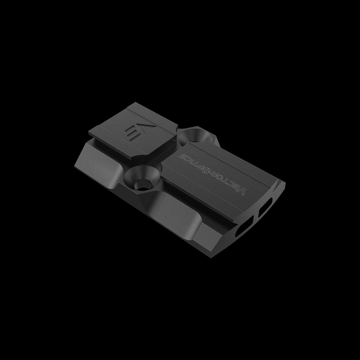 �٥��������ץƥ����� �ѡ��� Enclosed Red Dot Sight MOJ to VOD Adapter Vector Optics SCFRM-13 MOJ��RMR�ߴ��˥եåȥץ��Ȥ�VOD��ACRO�ߴ��ˤ��Ѵ�����ץ졼��