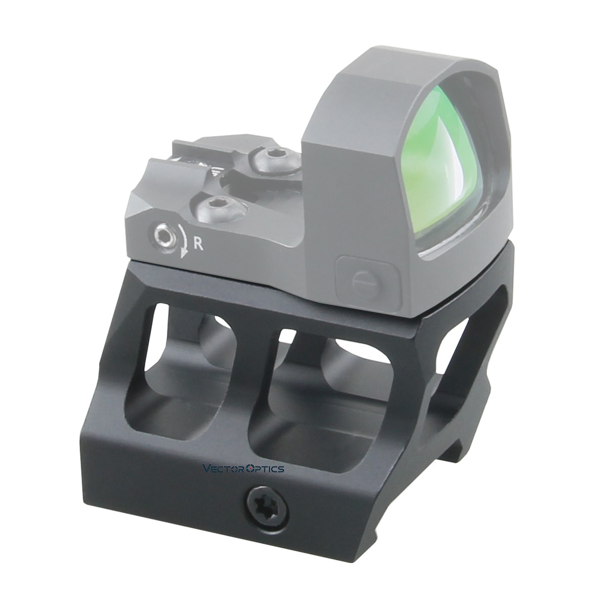 ٥ץƥ MAG å ɥåȥ С ԥƥˡ 饤ޥ Vector Optics MAG Red Dot Lower 1/3 Co-Witness Cantilever Picatinny Riser Mount SCRA-73