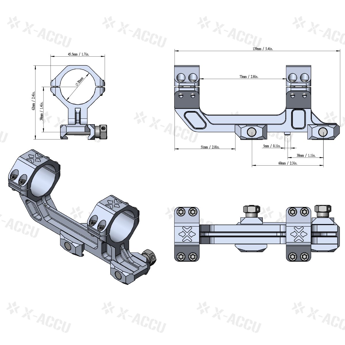 �٥��������ץƥ����� 30mm ���ԡ��� �������ƥ�ɥԥ��ƥ��ˡ� �ޥ���� AR�� ���衼�� FDE Vector Optics 30mm 1-Piece Extended Picatinny AR Mount Coyote FDE XASR-3035