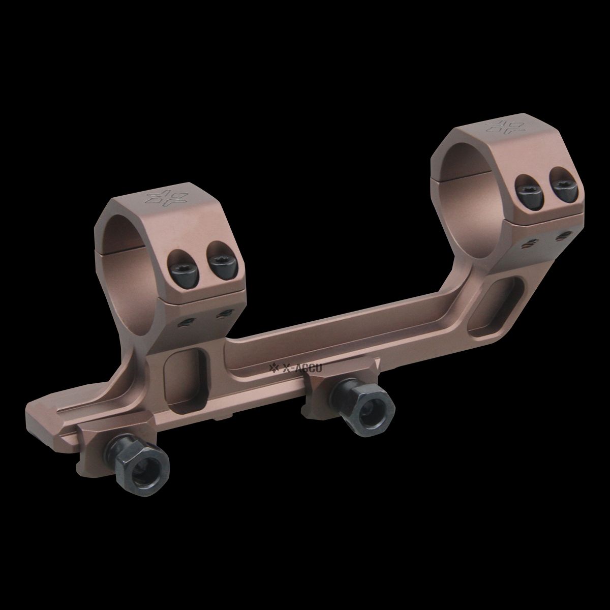 �٥��������ץƥ����� 30mm ���ԡ��� �������ƥ�ɥԥ��ƥ��ˡ� �ޥ���� AR�� ���衼�� FDE Vector Optics 30mm 1-Piece Extended Picatinny AR Mount Coyote FDE XASR-3035