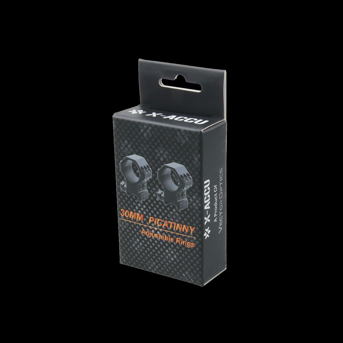 �٥��������ץƥ����� X-ACCU 30mm ����١������Ĵ���� �ԥ��ƥ��ˡ��� ��� Vector Optics X-ACCU 30mm Adjustable Elevation Picatinny Rings XASR-3040